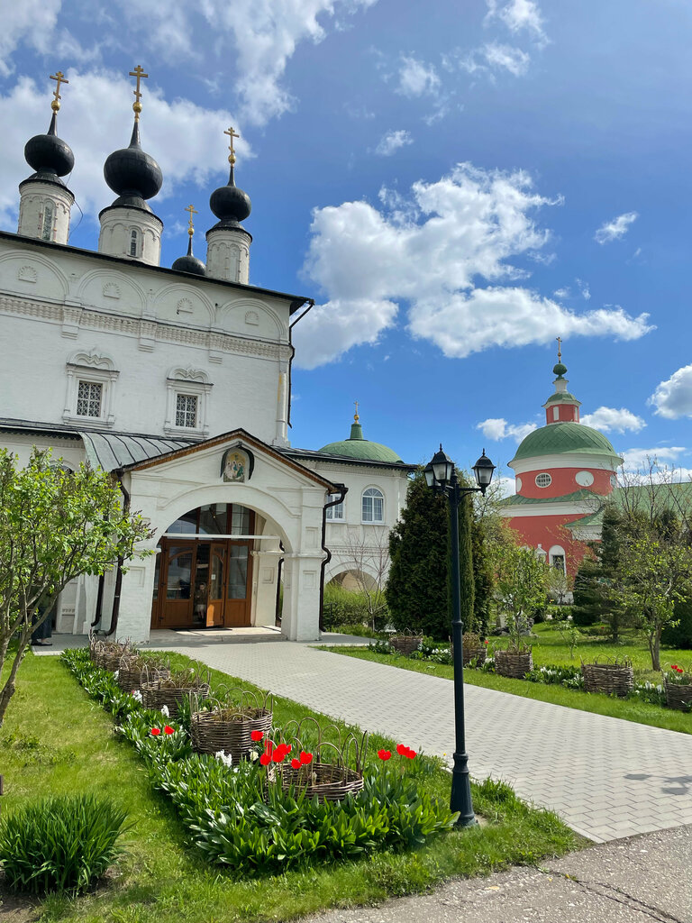 Orthodox church Cathedral of the Holy Trinity of the Holy Trinity Belopesotsky Monastery, Stupino, photo