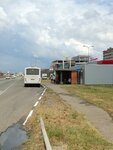 Поворот на посёлок Новая Адыгея (Republic of Adygea, Takhtamukaysky District, Starobzhegokayskoye selskoye poseleniye, aul Novaya Adygeya, Turgenevskoye Shosse Street), public transport stop