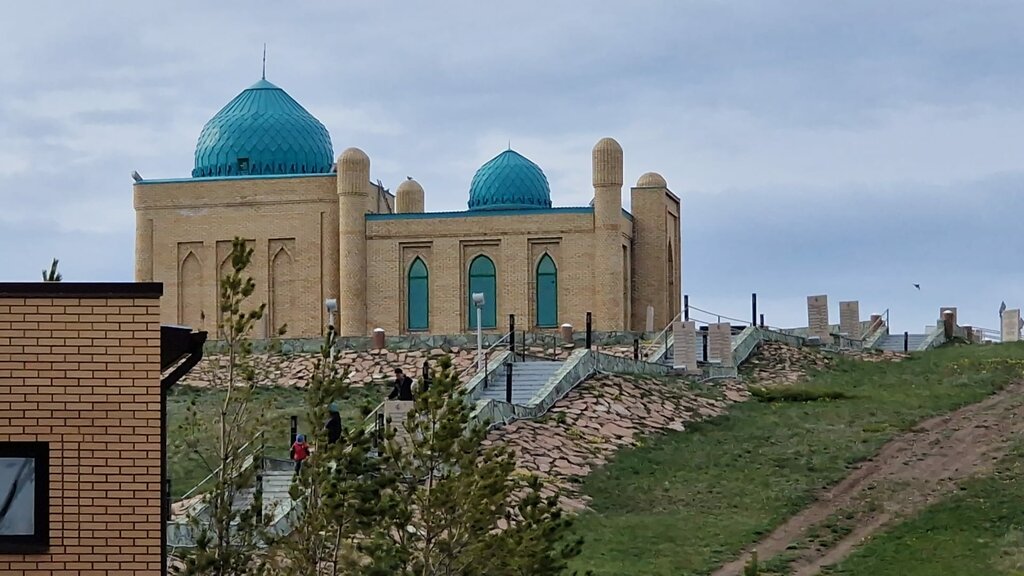 Landmark, attraction Mashkhur-Zhusip Kopeuly Mausoleum Memorial Complex, Pavlodar District, photo