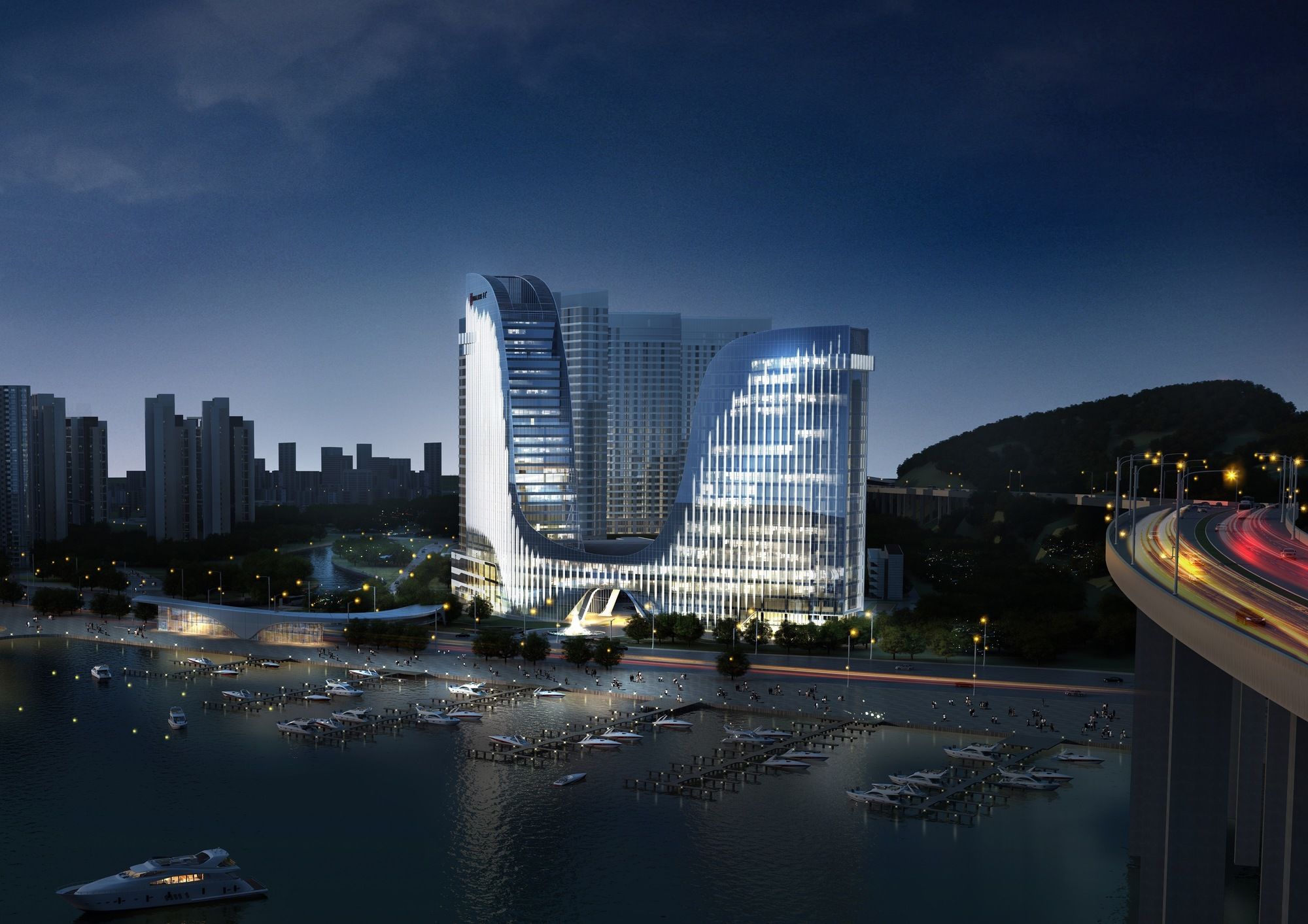 Фото Hualuxe Xiamen Haicang Harbour View, an Ihg Hotel