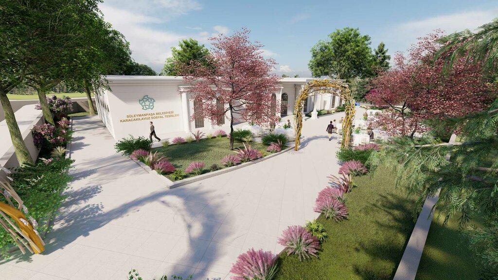 Cafe Mutlukent Tea Garden, Suleymanpasa, photo