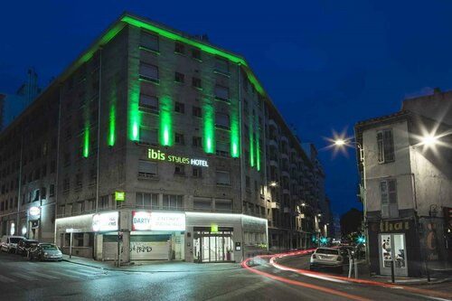Гостиница ibis Styles Marseille Centre Prado Castellane в Марселе