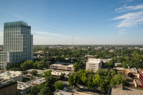 Гостиница Sheraton Grand Sacramento Hotel