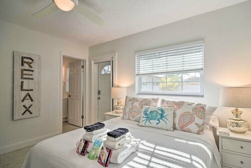 Гостиница Indian Rocks Beach Unit - Steps From the Shoreline