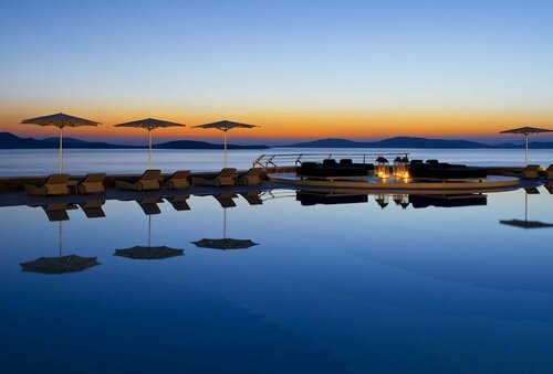 Внешний вид отеля Mykonos Grand Hotel & Resort в Агиосе Иоаннисе Диакофтисе, фото 3
