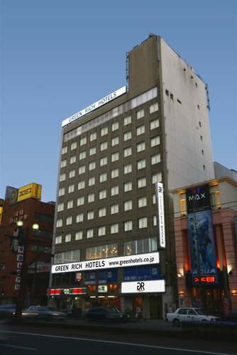 Гостиница Green Rich Hotel Kagoshima Tenmonkan в Кагосиме