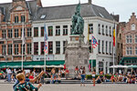 Jan Breydel en Pieter De Coninck (West Flanders, Brugge, Markt), monument, memorial