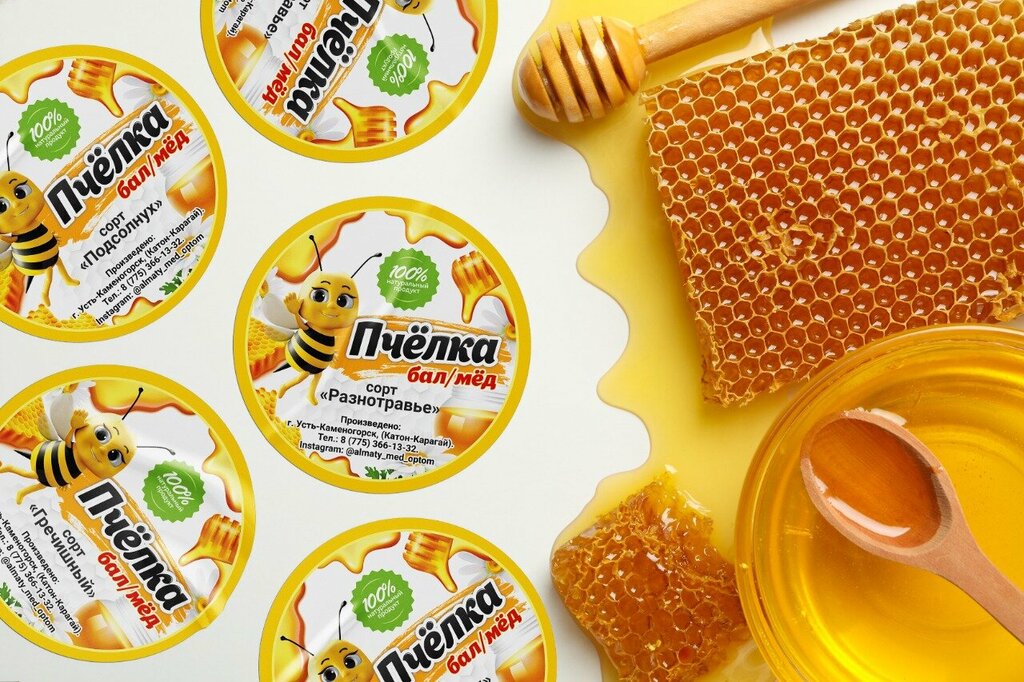 Мёд и продукты пчеловодства Пчелка мед, Алматинская область, фото