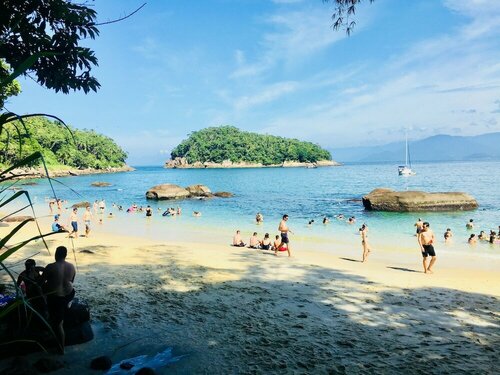 Гостиница Pousada Sobre AS Ondas De Picinguaba