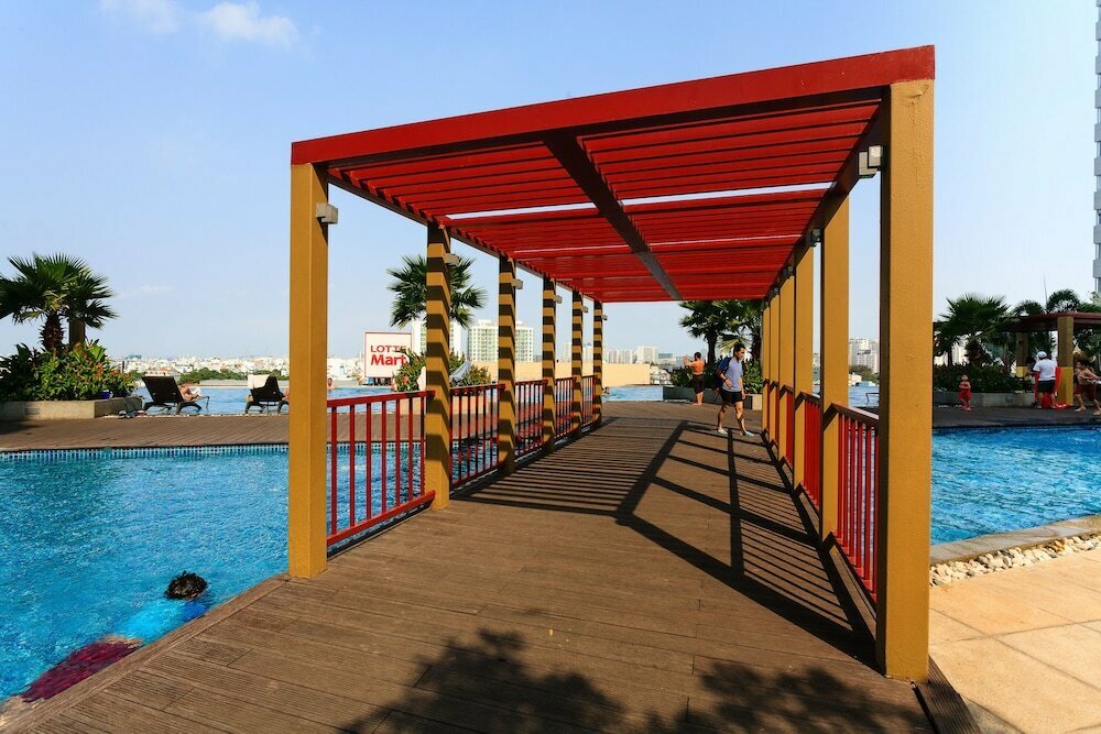 Short-term housing rental Sunrise City 2br Sw Pool 20th, Ho Chi Minh, photo