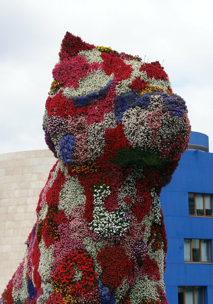 Landmark, attraction Puppy, Bilbao, photo