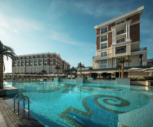 Внешний вид отеля Kaya Palazzo Resort & Casino в Агиосе Георгиосе, фото 1