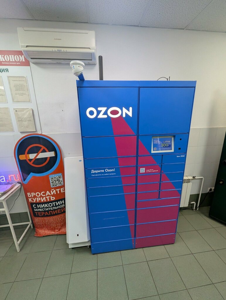 Parcel automat Ozon Box, Kotelniki, photo