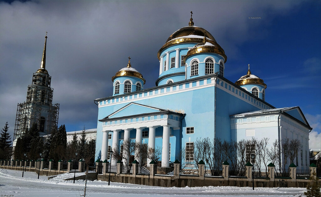 Orthodox church New Cathedral of Kazan Icon of Our Lady, Lebedyan, photo