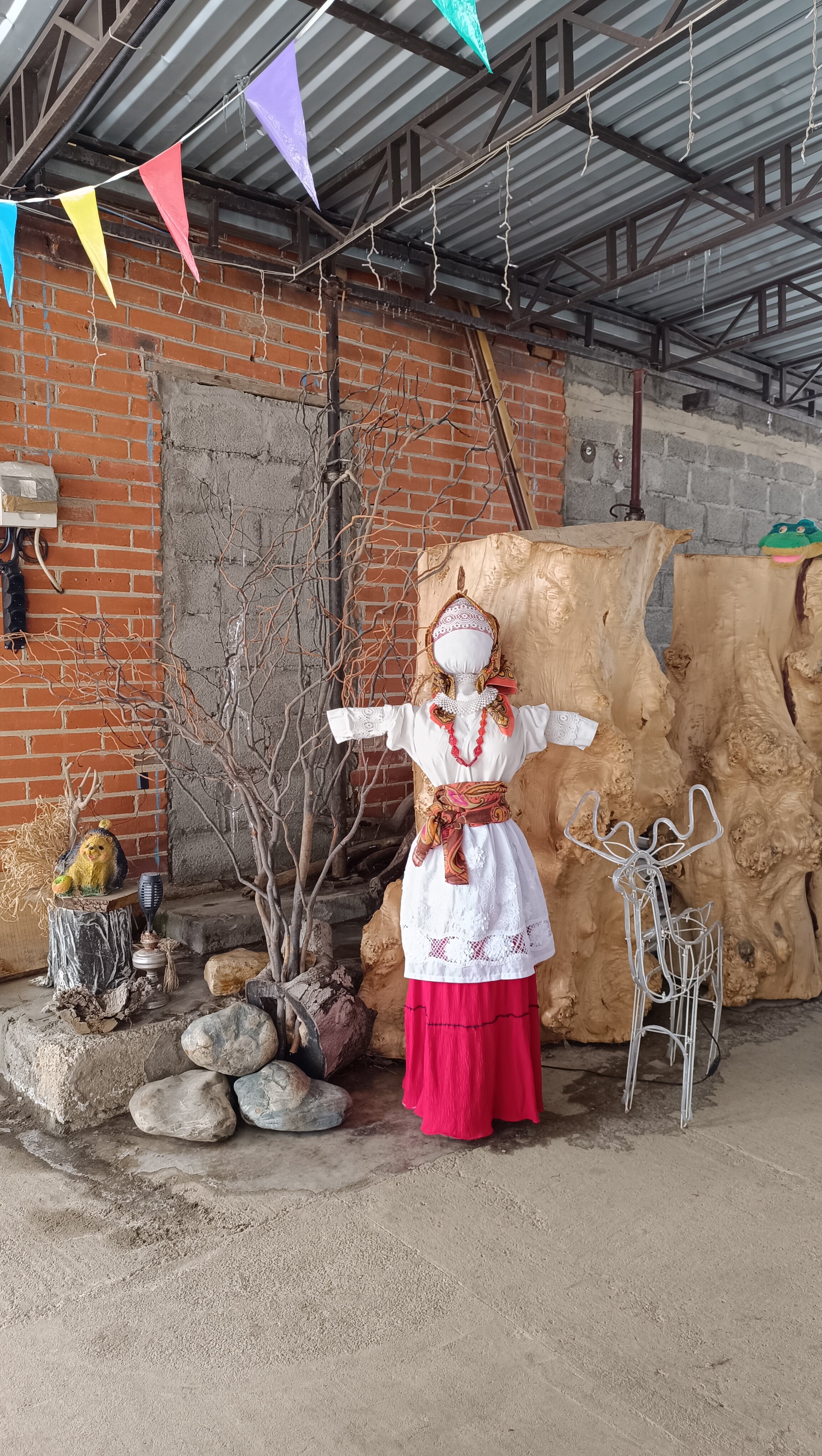 Фото Домик с камином