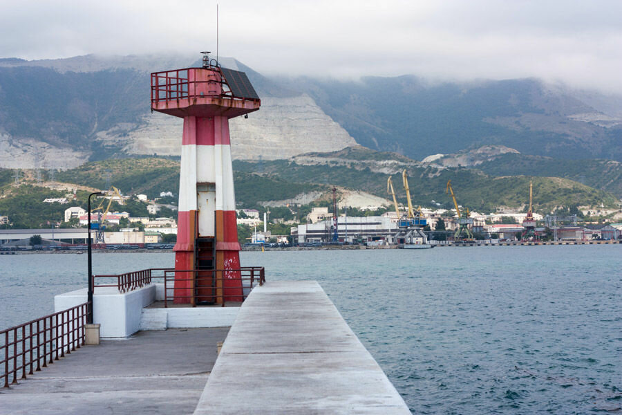 Landmark, attraction Lighthouse, Krasnodar Krai, photo