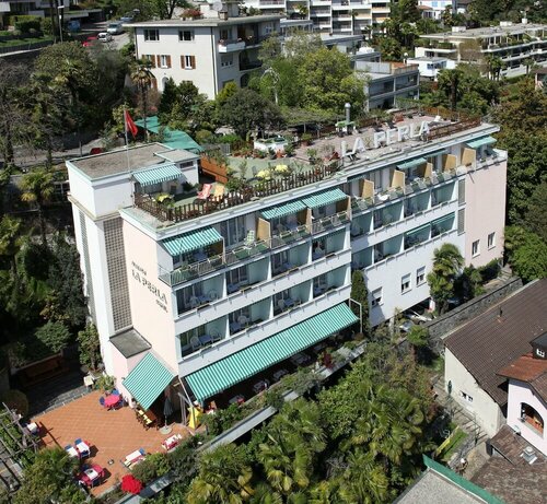 Внешний вид отеля Hotel La Perla в Асконе, фото 2