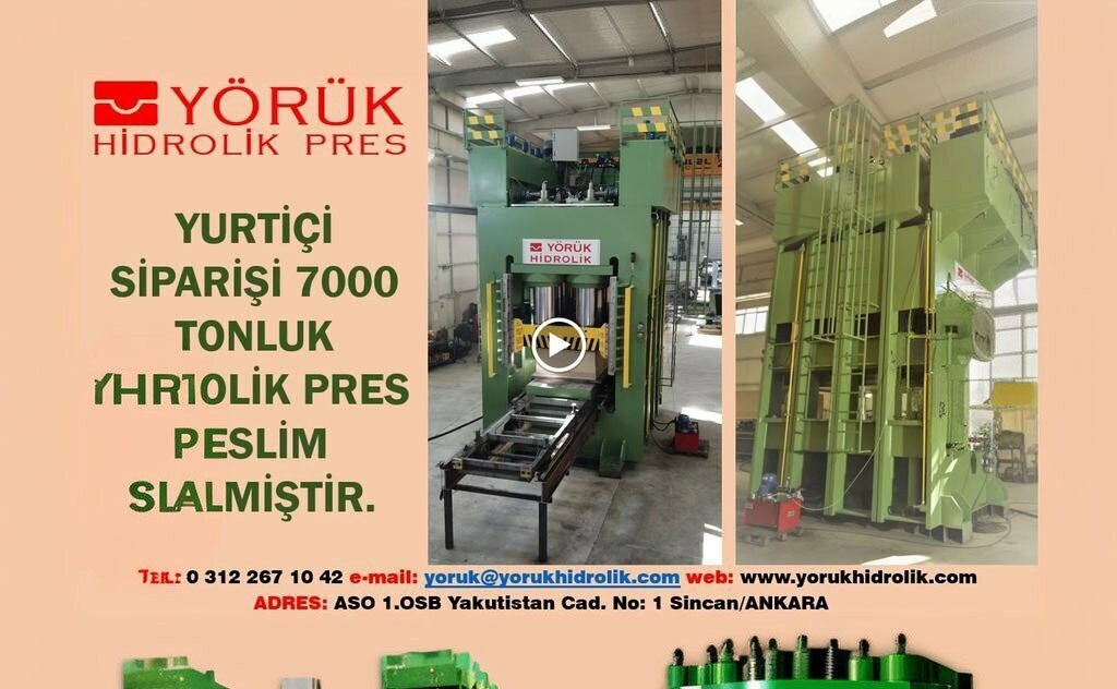 Hydraulic and pneumatic equipment Yoruk Hydraulic Machine, Ankara, photo