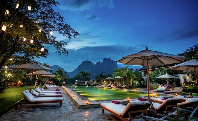 Гостиница Riverside Boutique Resort, Vang Vieng