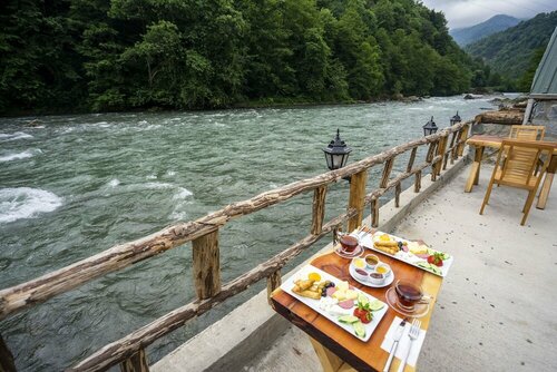 Гостиница Megza Bungalov Ayder Otel в Чамлыхемшине