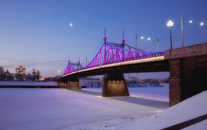 Старый Волжский мост (Тверь, Старый Волжский мост), достопримечательность в Твери