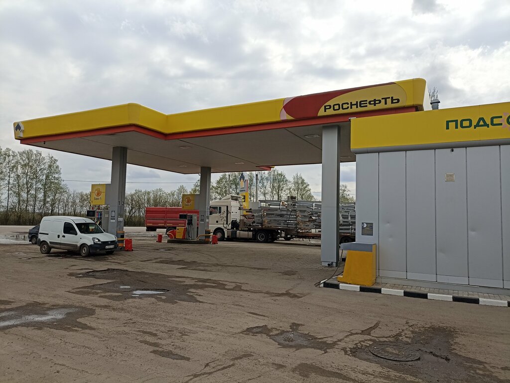 Gas station Rosneft', Tambov Oblast, photo