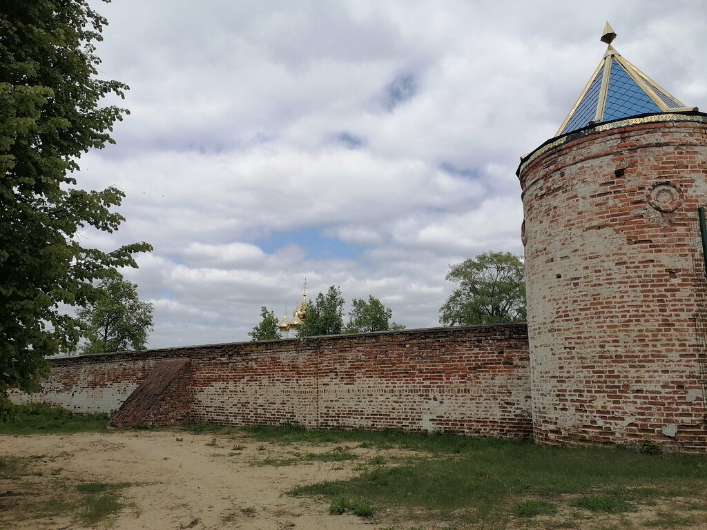 Landmark, attraction Западная башня монастырской стены, Ryazan, photo
