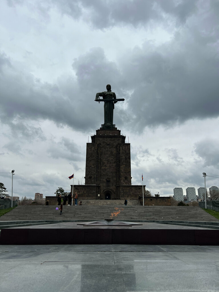 Landmark, attraction Mother Armenia, Yerevan, photo