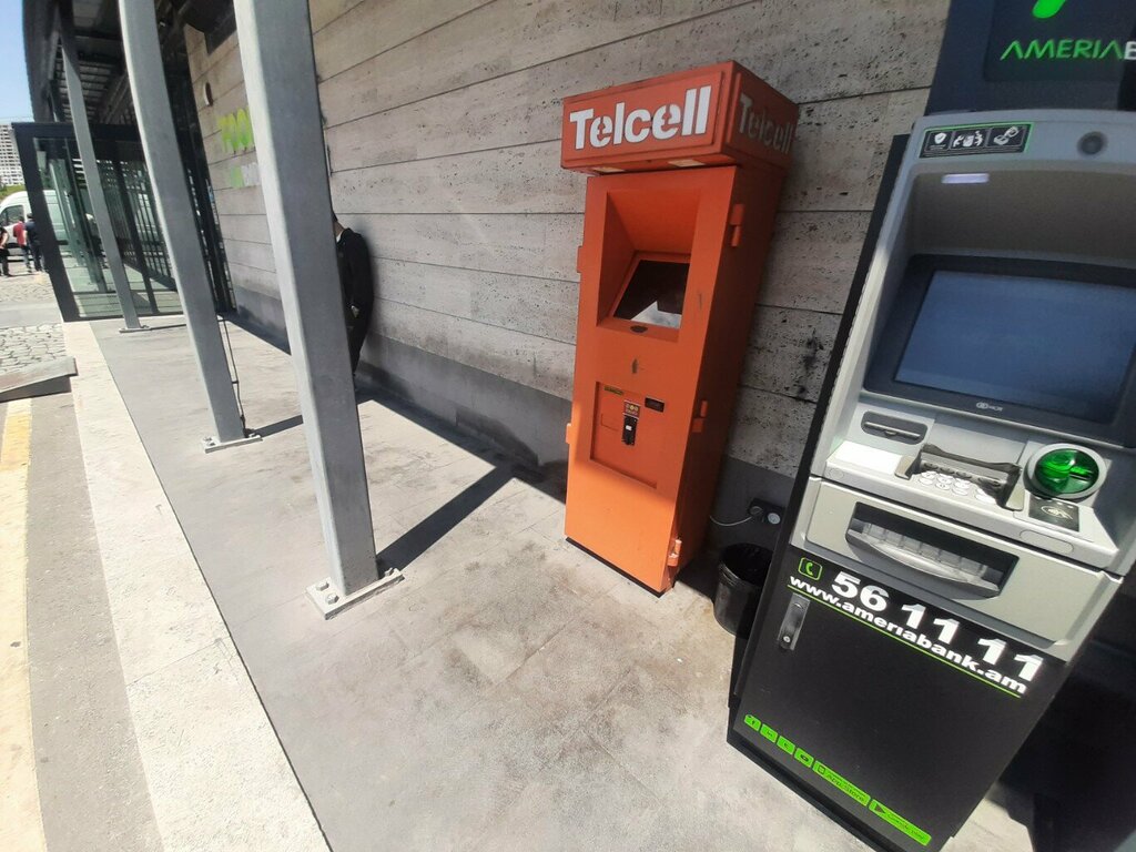 Payment terminal Telcell, Yerevan, photo