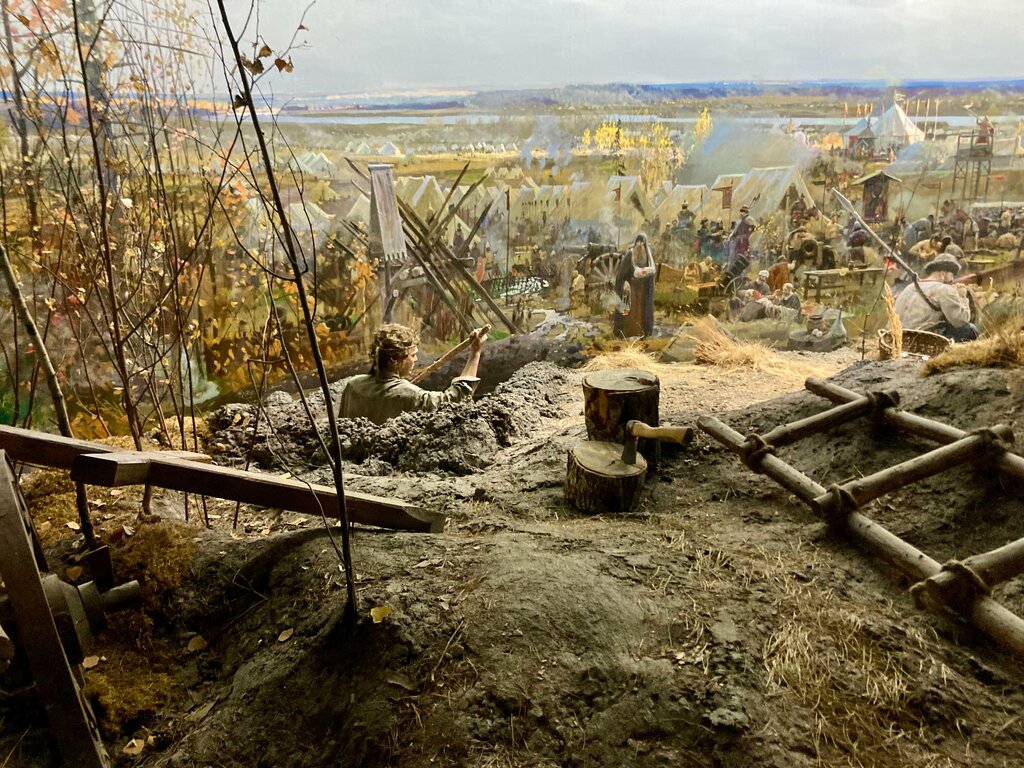 Museum Museum-diorama Great Standing on the Ugra River, Kaluga Oblast, photo