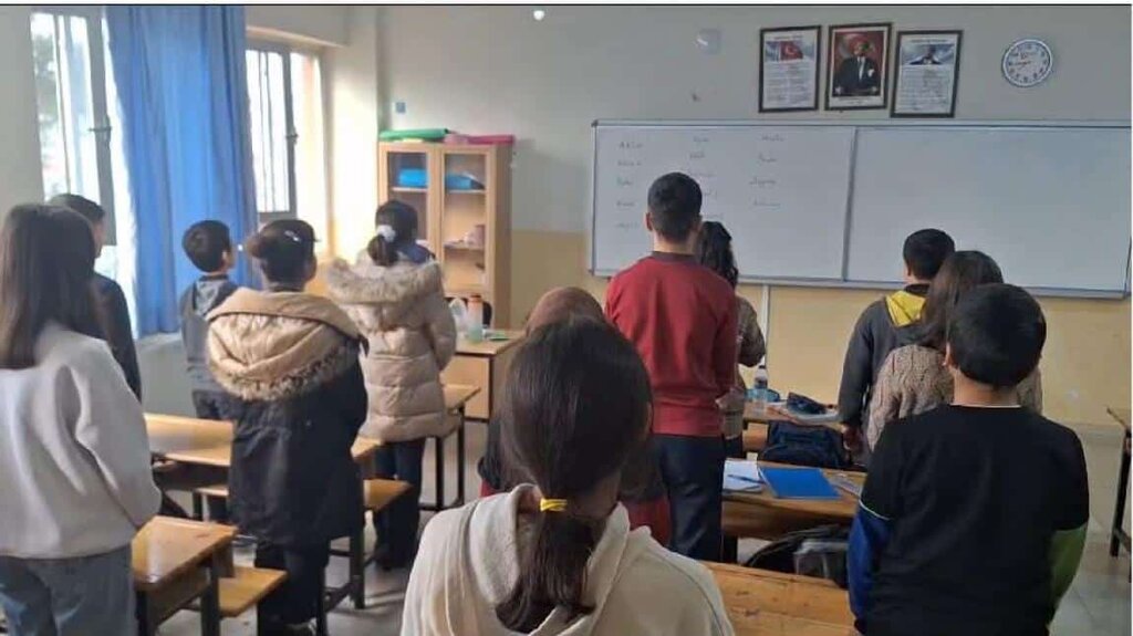 School Martyr Teacher Mehmet Kapusuz Secondary School, Siirt, photo
