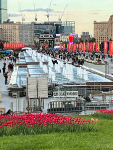 Poklonnaya Hill (Moscow, Vkhodnaya Square), landmark, attraction