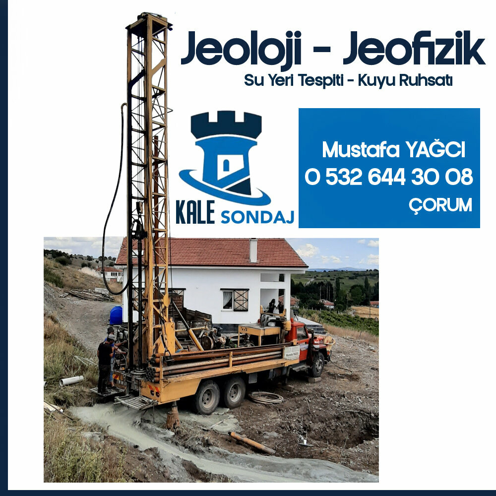 Drilling operations Kale Water Drilling - Engineering, Corum, photo