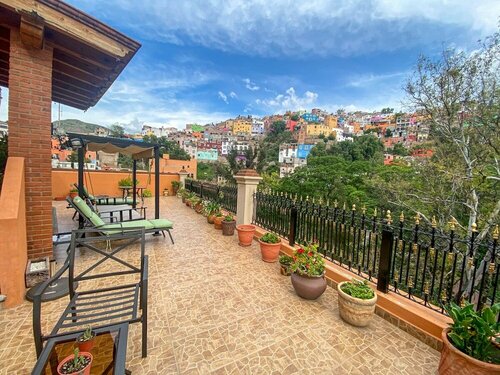 Гостиница Hotel Mansión del Cantador в Гуанахуато