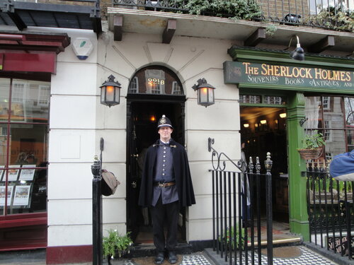 Müzeler ve sanat galerileri The Sherlock Holmes Museum, Londra, foto