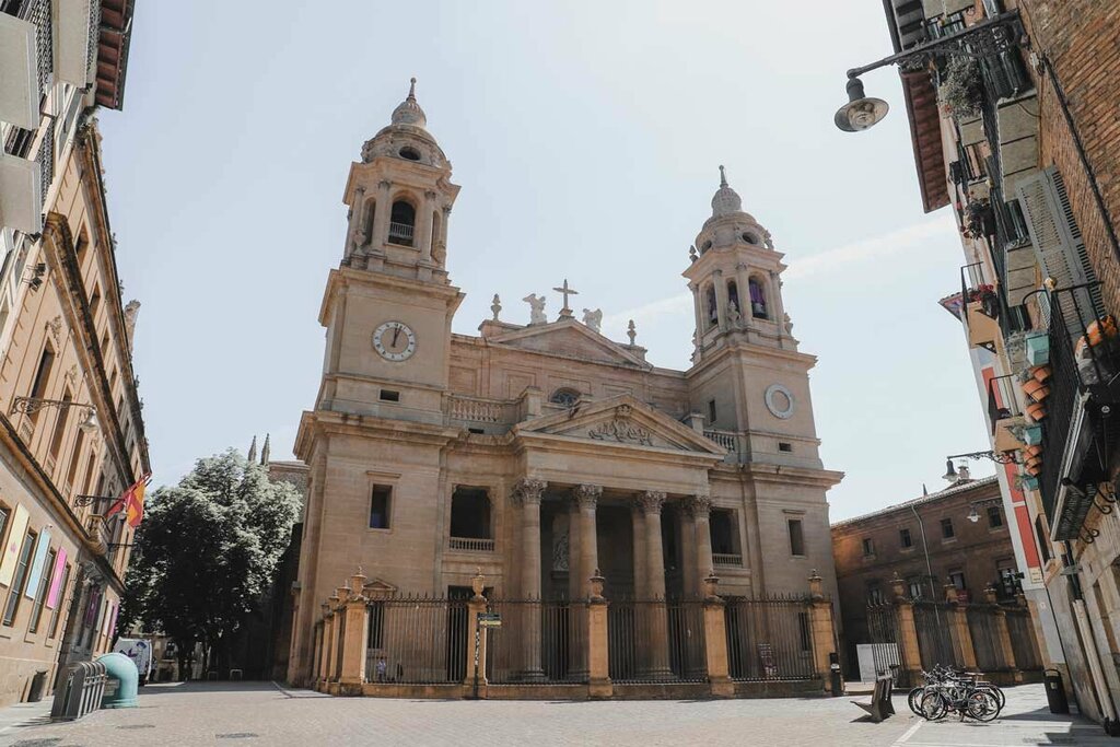 Catholic church Cathedral of Saint Mary of the Assumption, Pamplona, photo