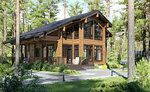 Frame Dom (Rozhdestvenskaya Street, 11), construction of country houses and cottages