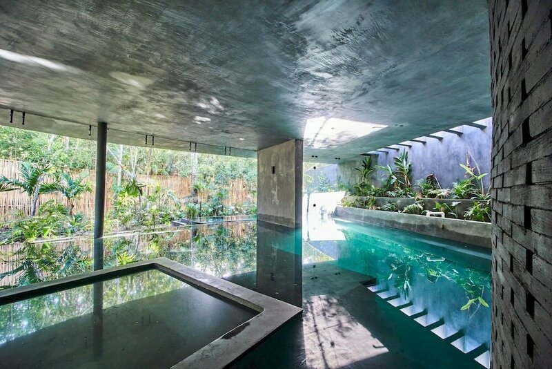 Гостиница Exclusive Luxurious 2 Apartments Aldea Zama Private Pool Jacuzzi Uncovered Patio в Тулуме