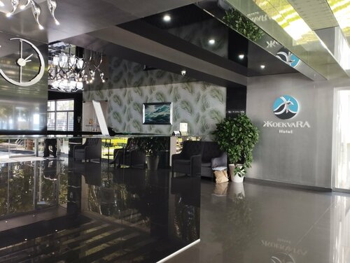 Внешний вид отеля Жоэквара в Гагре, фото 2