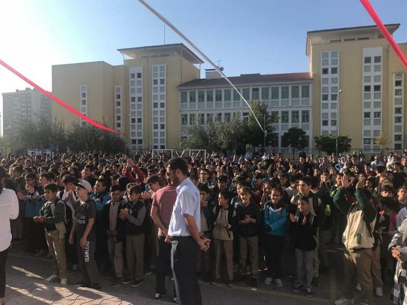 School Hoca Ahmet Yesevi Middle School, Konya, photo