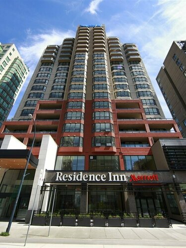 Внешний вид отеля Residence Inn Vancouver Downtown в Ванкувере, фото 1