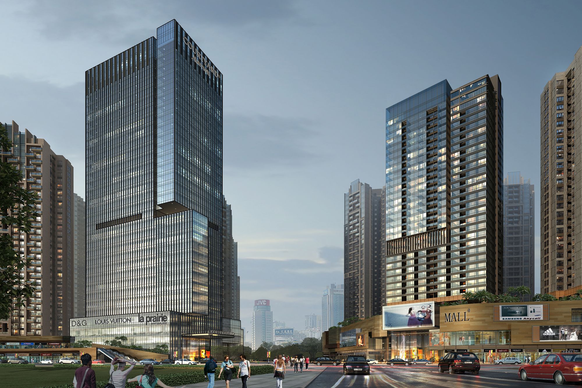 Фото Courtyard by Marriott Shenzhen Bao'an