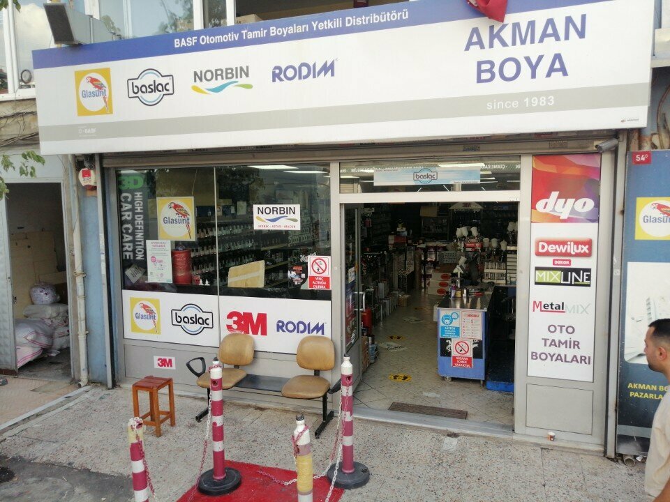 Автоэмали, автомобильные краски Akman Boya Pazarlama San, Стамбул, фото