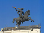 Victory Herald (Pobedy Square, 3), genre sculpture