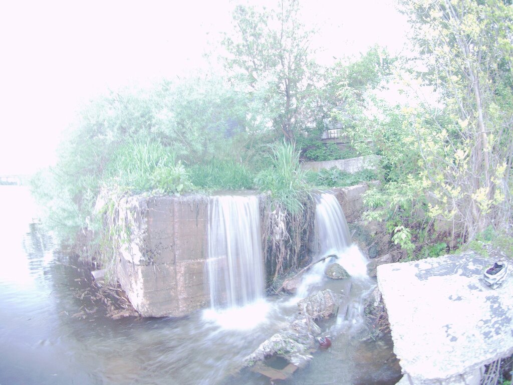 Spring, stream Выход подземного русла Чёртова ручья, Pskov, photo