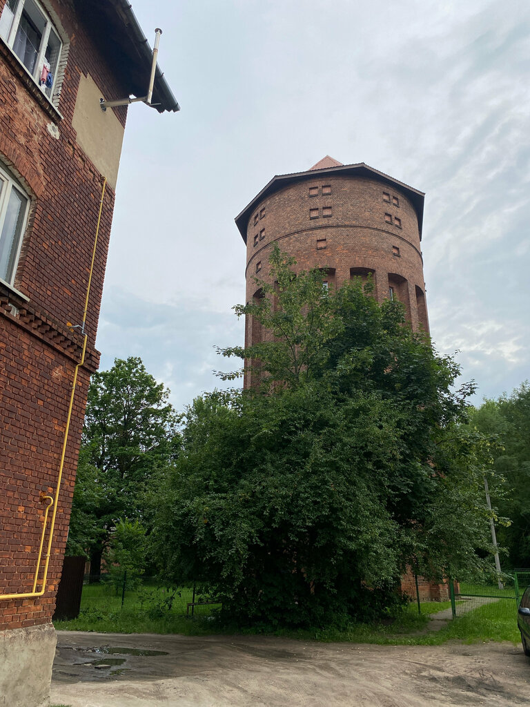 Landmark, attraction Железнодорожная водонапорная башня Тильзита, Sovetsk, photo