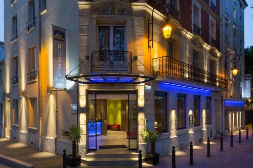 Гостиница Best Western Seine West Hotel в Пюто