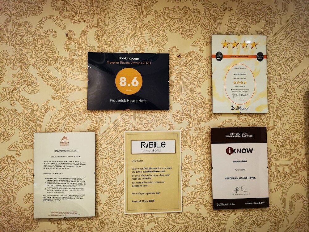 Фото The Frederick House Hotel