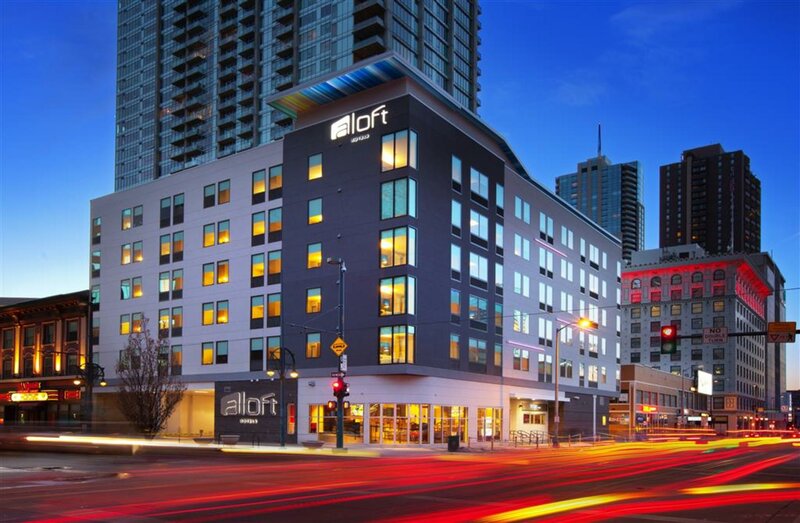 Гостиница Aloft Denver Downtown
