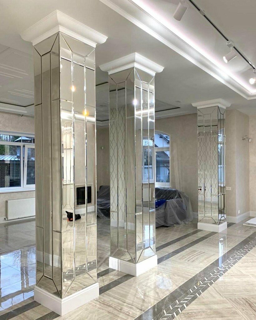 Mirror manufacture and installation Steklobaza, Domodedovo, photo